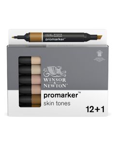 Promarker sett 12+1 Skintones