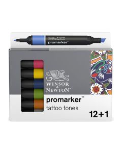 Promarker sett 12+1 Tattoo Tones