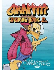 Graffiti Coloring, Book 2: Characters