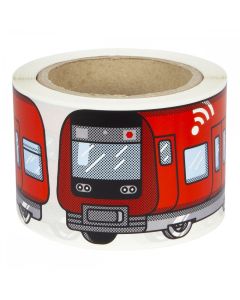 Flux System Stickers - Copenhagen S-Train 200pcs