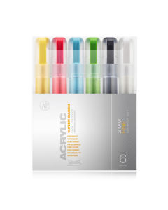 Montana ACRYLIC Marker FINE Set 6pcs