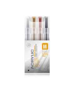 Montana ACRYLIC Marker Set Metallic EXTRA FINE 4pcs