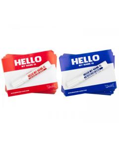 "Hello My Name Is…“ Sticker pack