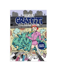 Sketchy Graffiti Coloring Book