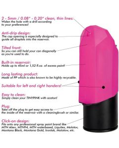 Tinypink Stencil Cap